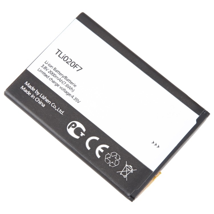 Alcatel 7 LTE OT-6062W/6062 Battery TLp038C1 3860mAh (MOQ:50 pcs) 