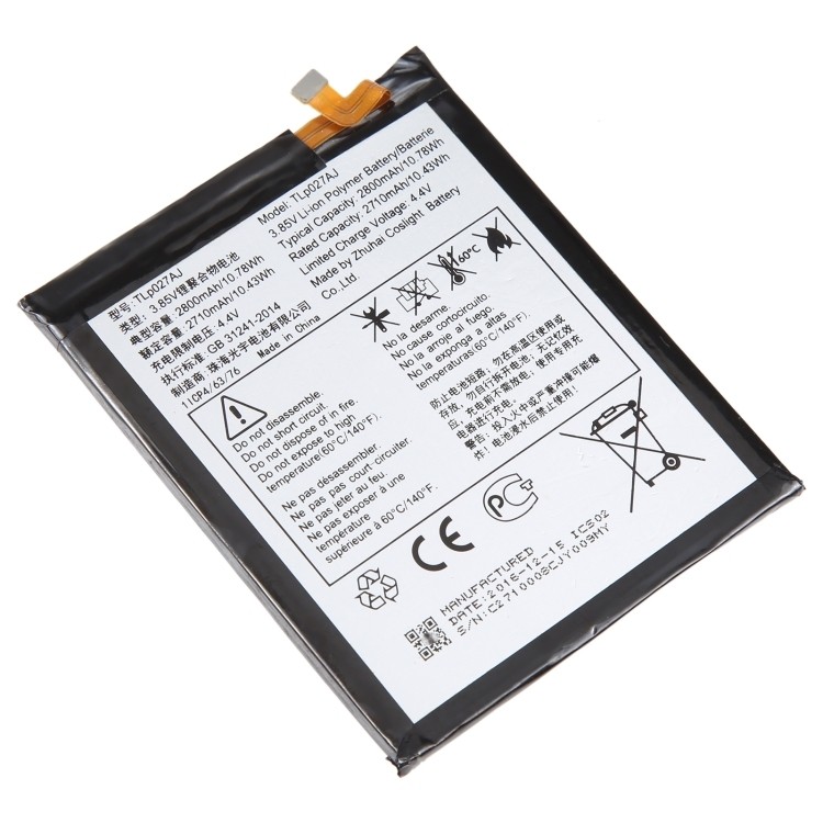 Alcatel One Touch POP 8 P320A Battery TLP041CC 4060mAh (MOQ:50 pcs) 