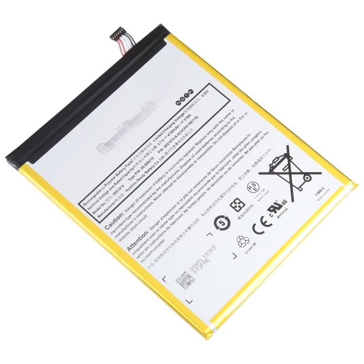 Amazon kindle Fire 8 7 SX0340T Battery 26S1014 4750mAh (MOQ:50 pcs) 