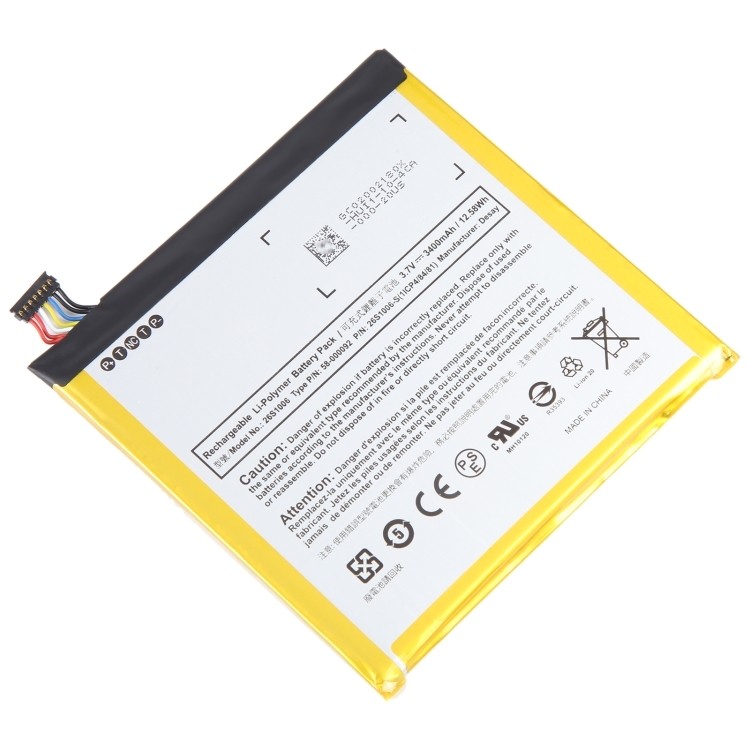 Amazon Kindle Fire HD 6 ST06 Battery 26S1021 3400mAh (MOQ:50 pcs) 