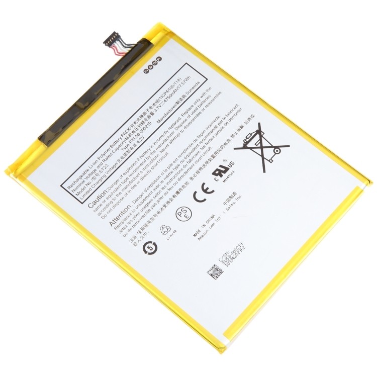 Amazon Tablet Pad 58-000219 Battery ST23 4750mAh (MOQ:50 pcs) 