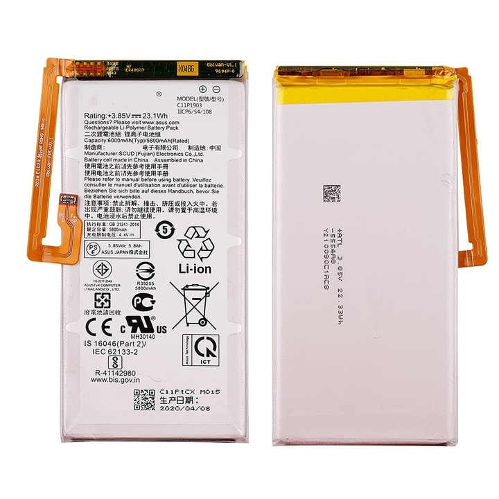 Asus ROG Phone 3 ZS661KS - Battery Li-Ion-Polymer C11P1903 6000mAh (MOQ:50 pcs)