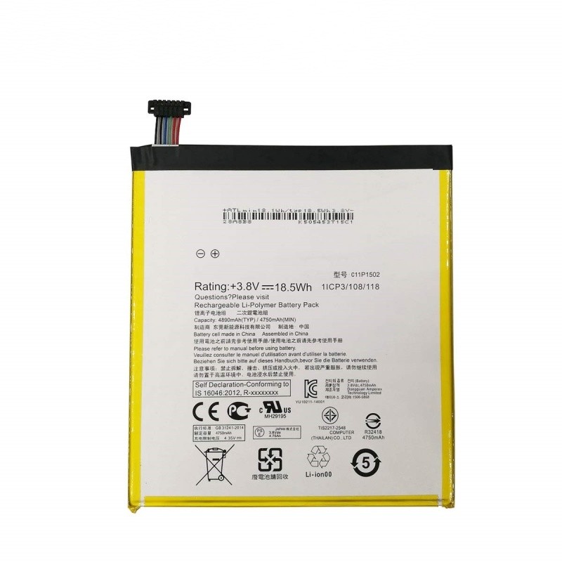 ASUS ZenPad 10 Z300C - Battery Li-Ion-Polymer C11P1502 4890mAh (MOQ:50 pcs)