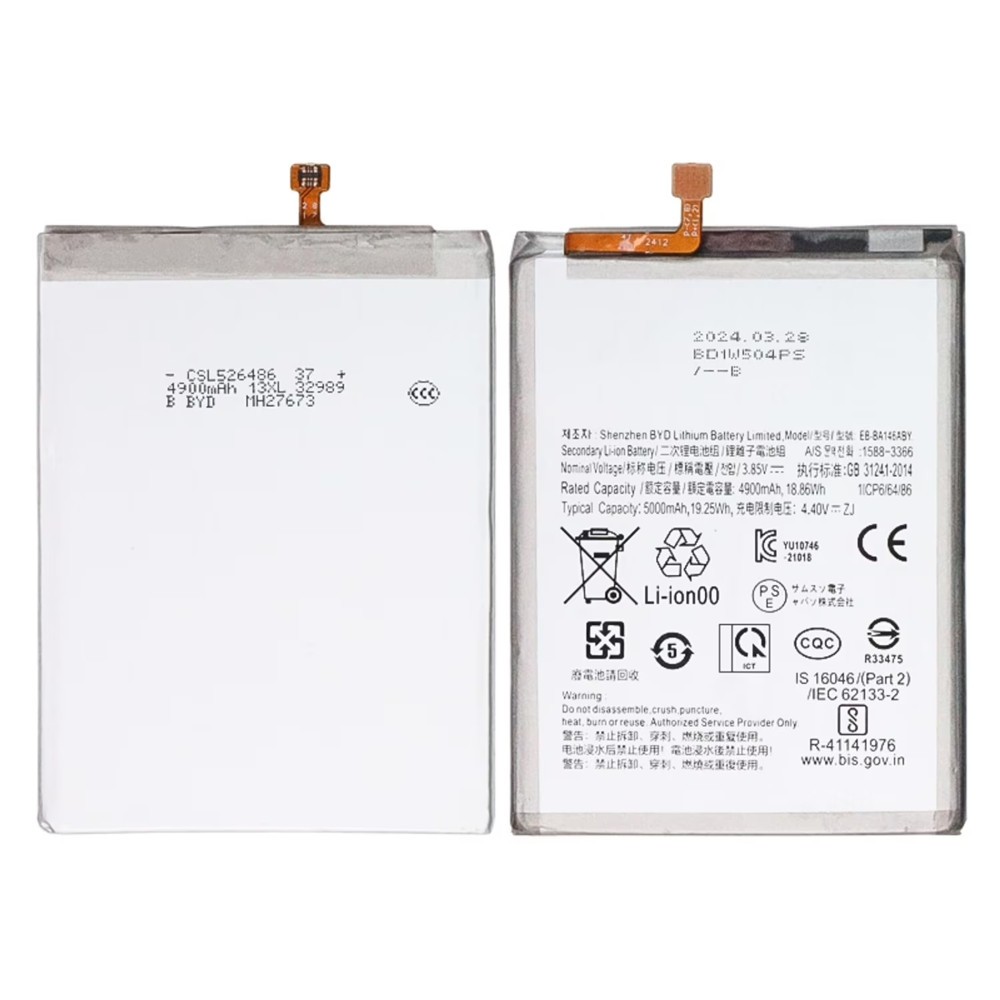Samsung Galaxy A14 5G A146B - Battery Li-Ion EB-BA146ABY 5000mAh (MOQ:50 pcs)