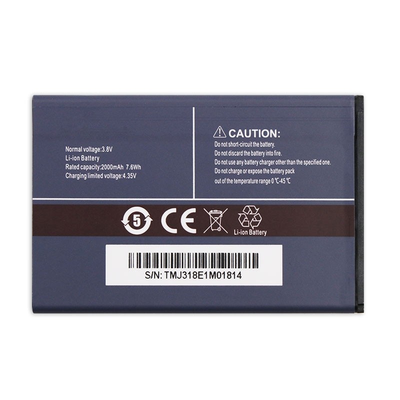 Cubot J3 Battery 2000mAh (MOQ:50 pcs) 