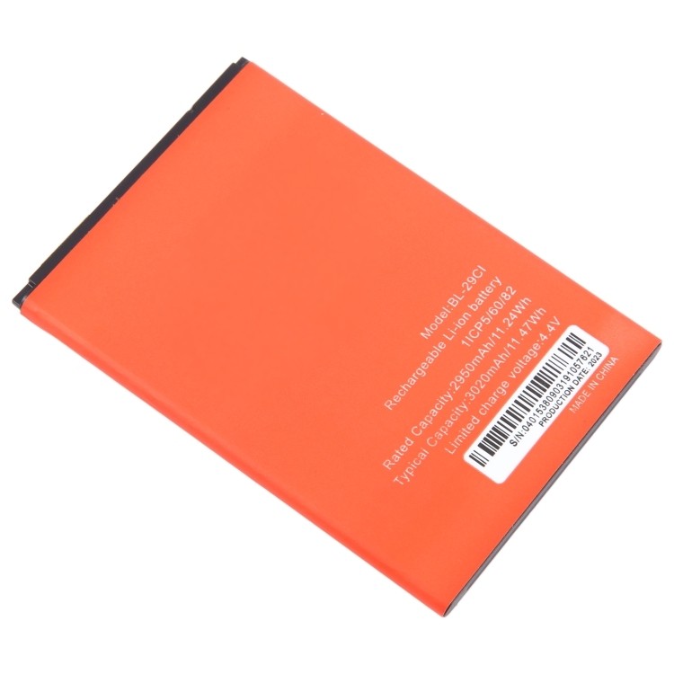 Itel A25 / A25 Pro / A26 / A36 Battery BL-29CI 3020mAh (MOQ:50 pcs)