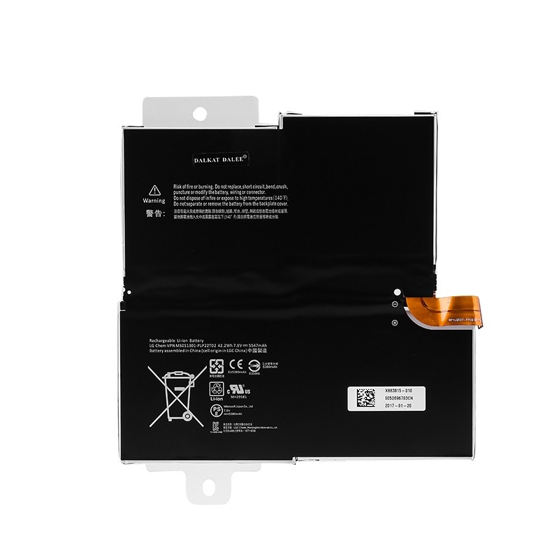 Microsoft Surface Pro 3 1631 - Battery Li-Ion G3HTA005H G3HTA009H 5547mAh (MOQ:50 pcs)