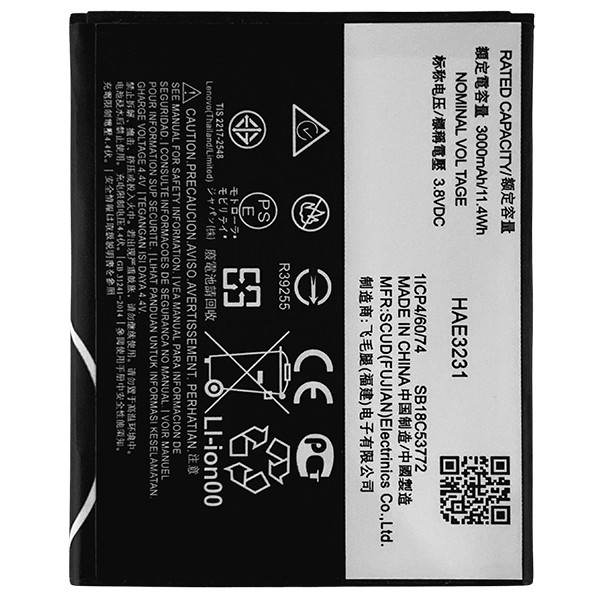Motorola Moto E6 Plus/Moto E6s 2020 - Battery Li-Ion-Polymer KC40 3000mAh (MOQ:50 pcs) 