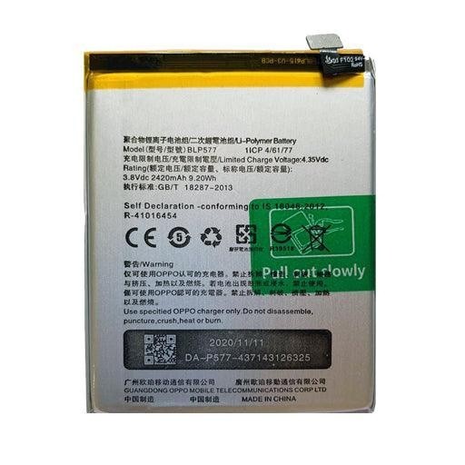 Oppo A51 - Battery Li-Ion-Polymer BLP577 2420mAh (MOQ:50 pcs) 