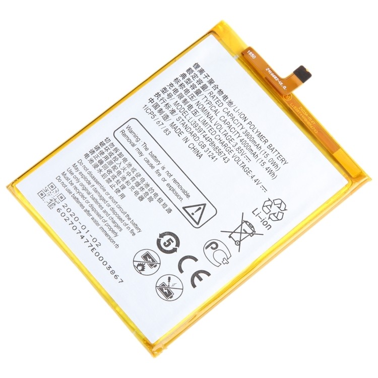 ZTE Blade A6 Max A0605 Battery Li3939T44P8h856743 4000mAh (MOQ:50 pcs) 