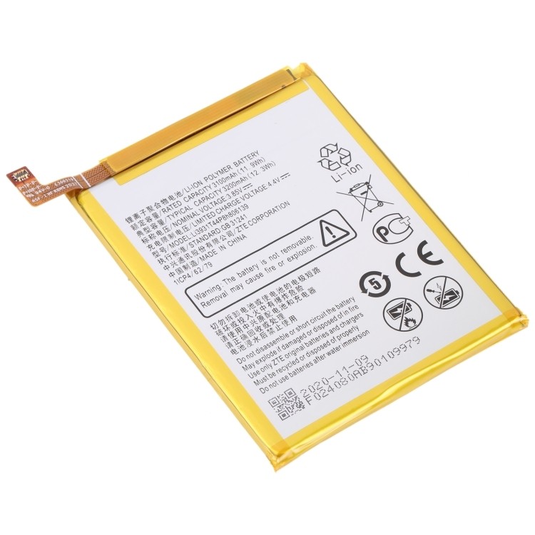 ZTE Blade V9 / V10 / V9 Vita / V10 Vita / A5 (2020) Battery Li3931T44P8h806139 3200mAh (MOQ:50 pcs) 